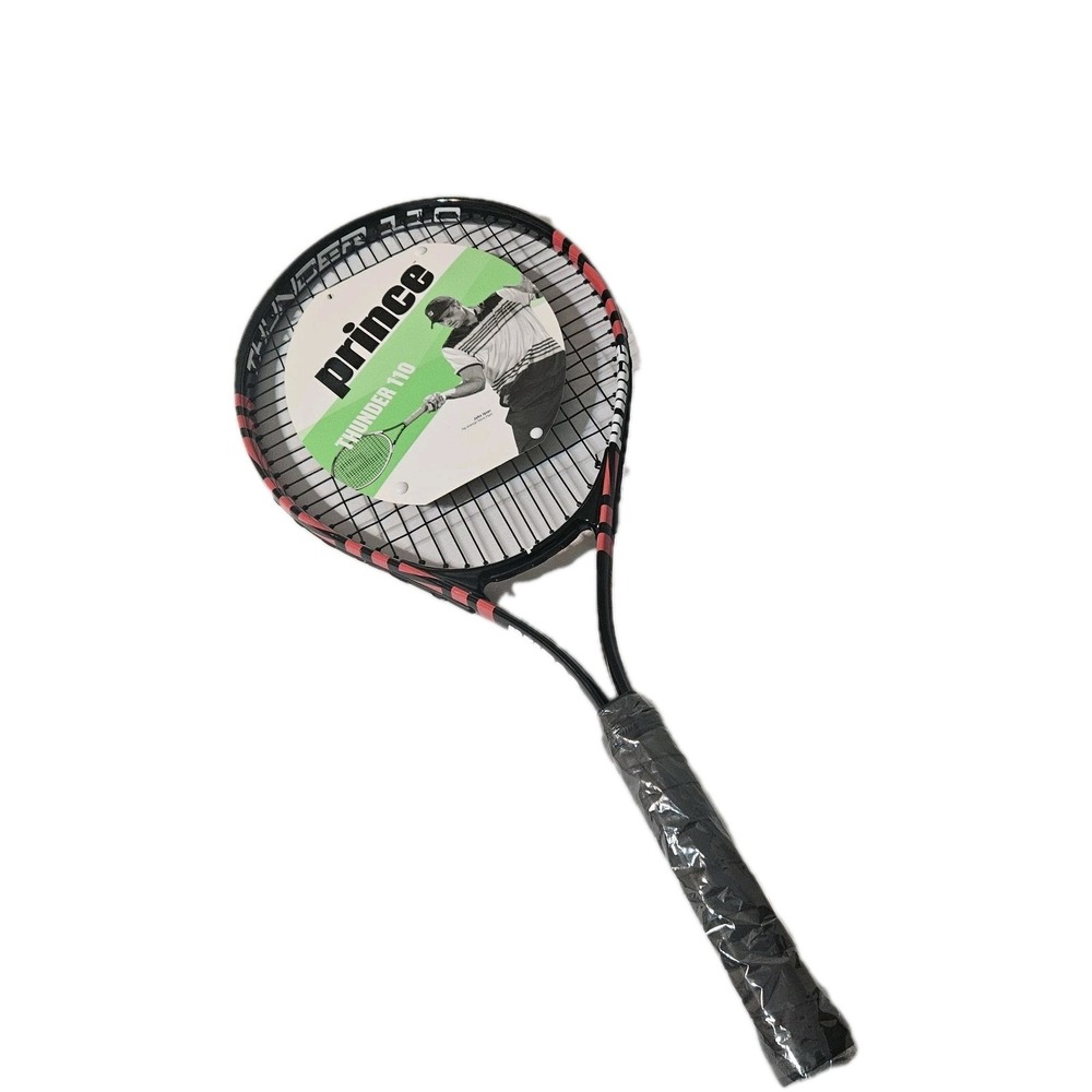 NEW Prince Thunder 110‎ Power Tennis Racquet 4 1/4" Grip  Black\Red 27" 10.6 oz